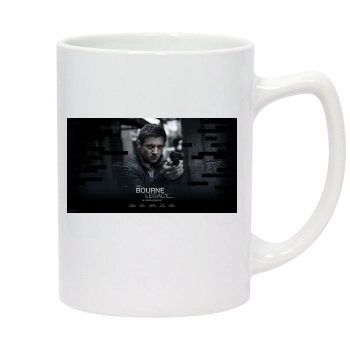 Jeremy Renner 14oz White Statesman Mug