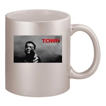 Jeremy Renner 11oz Metallic Silver Mug