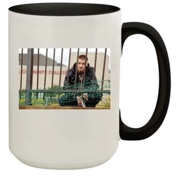 Jeremy Renner 15oz Colored Inner & Handle Mug