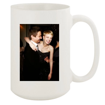 Jeremy Renner 15oz White Mug