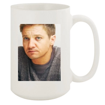 Jeremy Renner 15oz White Mug