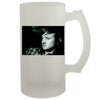 Jeremy Renner 16oz Frosted Beer Stein