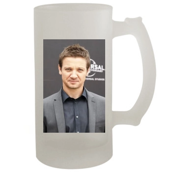 Jeremy Renner 16oz Frosted Beer Stein