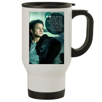 Jeremy Renner Stainless Steel Travel Mug