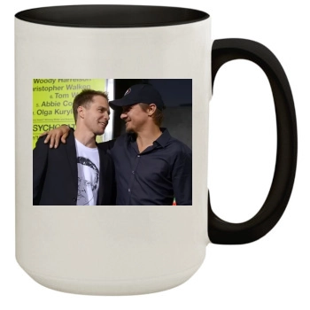 Jeremy Renner 15oz Colored Inner & Handle Mug