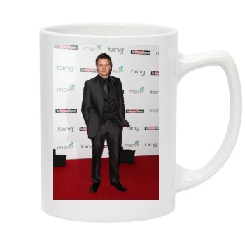 Jeremy Renner 14oz White Statesman Mug