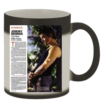 Jeremy Renner Color Changing Mug