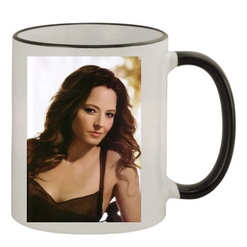 Jodie Foster 11oz Colored Rim & Handle Mug