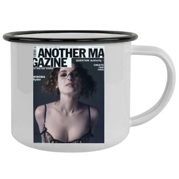 Winona Ryder Camping Mug