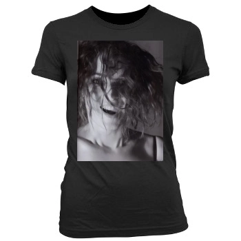 Winona Ryder Women's Junior Cut Crewneck T-Shirt