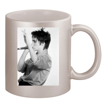 Winona Ryder 11oz Metallic Silver Mug