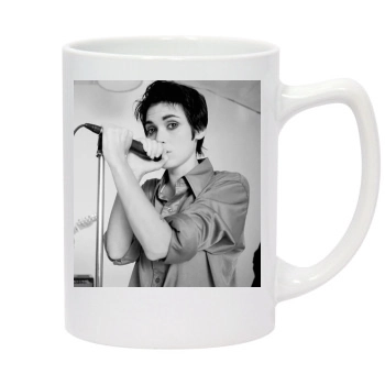 Winona Ryder 14oz White Statesman Mug