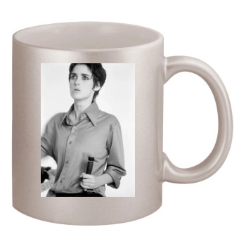 Winona Ryder 11oz Metallic Silver Mug