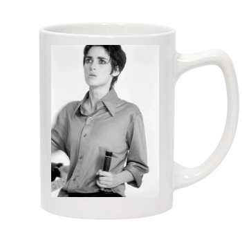 Winona Ryder 14oz White Statesman Mug