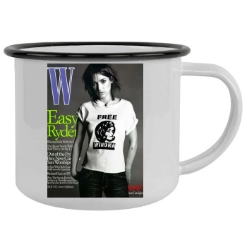 Winona Ryder Camping Mug