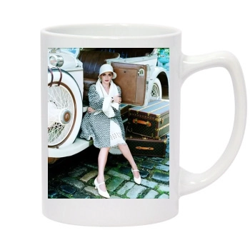 Winona Ryder 14oz White Statesman Mug