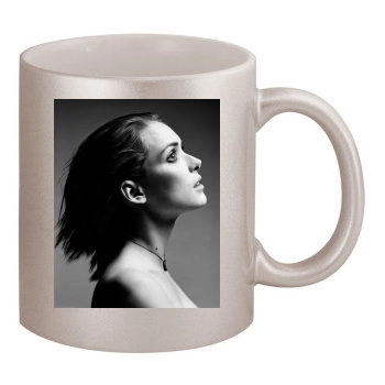 Winona Ryder 11oz Metallic Silver Mug