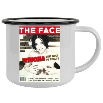 Winona Ryder Camping Mug