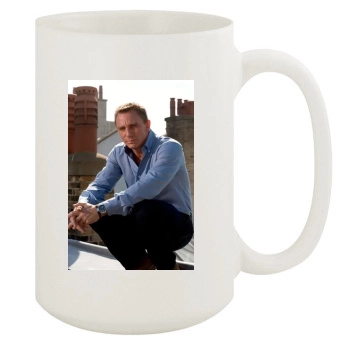 Daniel Craig 15oz White Mug