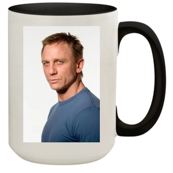 Daniel Craig 15oz Colored Inner & Handle Mug