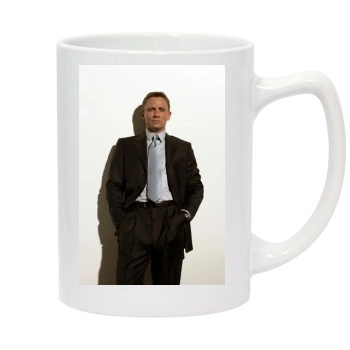 Daniel Craig 14oz White Statesman Mug