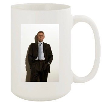 Daniel Craig 15oz White Mug