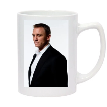 Daniel Craig 14oz White Statesman Mug