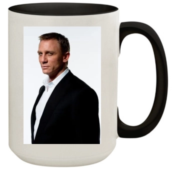 Daniel Craig 15oz Colored Inner & Handle Mug