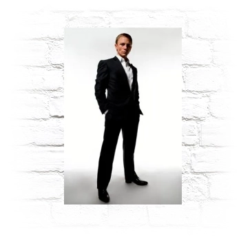 Daniel Craig Metal Wall Art