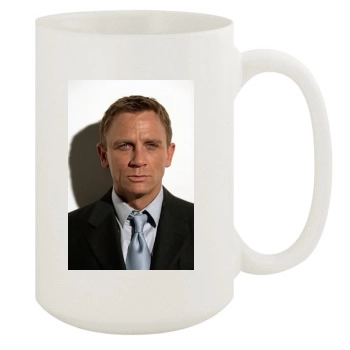 Daniel Craig 15oz White Mug