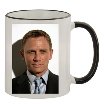 Daniel Craig 11oz Colored Rim & Handle Mug
