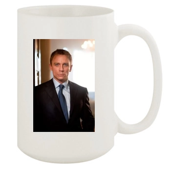 Daniel Craig 15oz White Mug