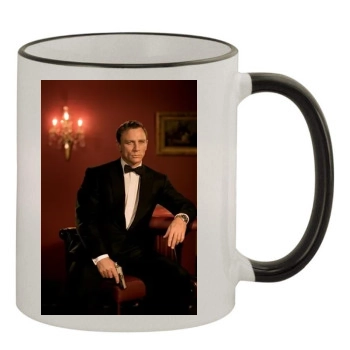 Daniel Craig 11oz Colored Rim & Handle Mug