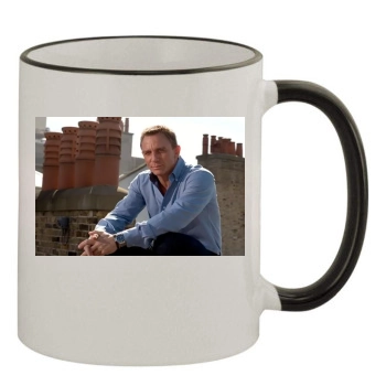 Daniel Craig 11oz Colored Rim & Handle Mug