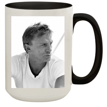 Daniel Craig 15oz Colored Inner & Handle Mug