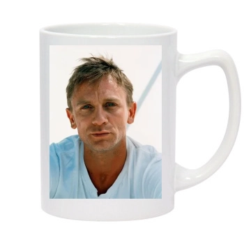 Daniel Craig 14oz White Statesman Mug