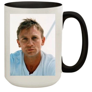 Daniel Craig 15oz Colored Inner & Handle Mug