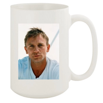 Daniel Craig 15oz White Mug