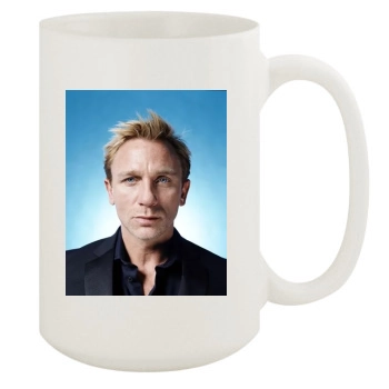 Daniel Craig 15oz White Mug