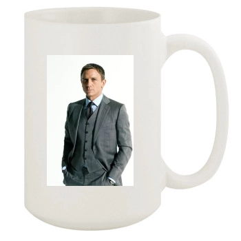 Daniel Craig 15oz White Mug