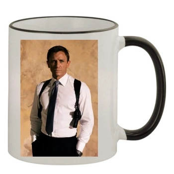 Daniel Craig 11oz Colored Rim & Handle Mug