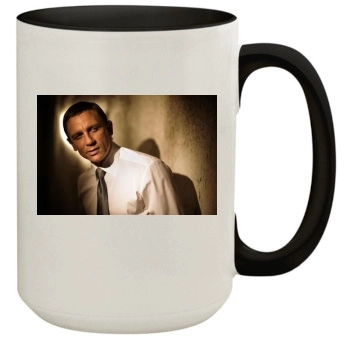 Daniel Craig 15oz Colored Inner & Handle Mug