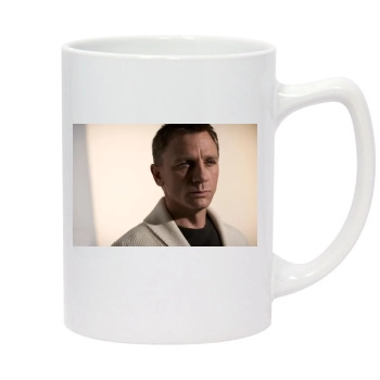 Daniel Craig 14oz White Statesman Mug