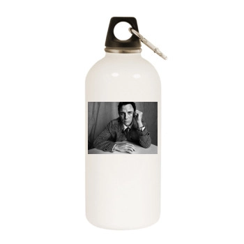 Daniel Craig White Water Bottle With Carabiner