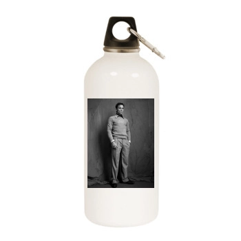 Daniel Craig White Water Bottle With Carabiner