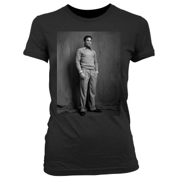 Daniel Craig Women's Junior Cut Crewneck T-Shirt