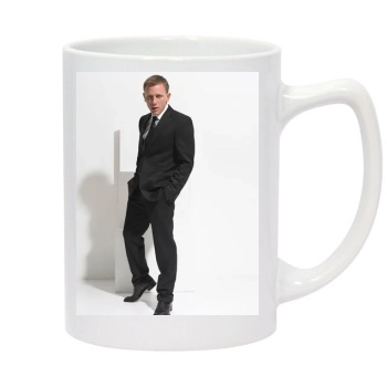 Daniel Craig 14oz White Statesman Mug