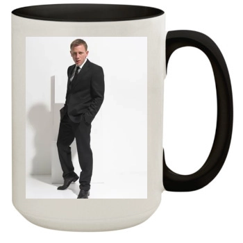 Daniel Craig 15oz Colored Inner & Handle Mug