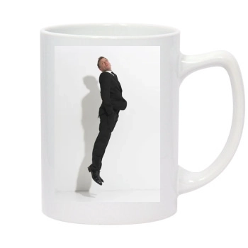 Daniel Craig 14oz White Statesman Mug