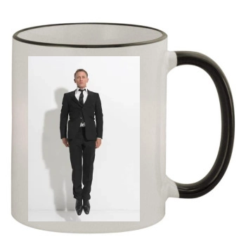 Daniel Craig 11oz Colored Rim & Handle Mug